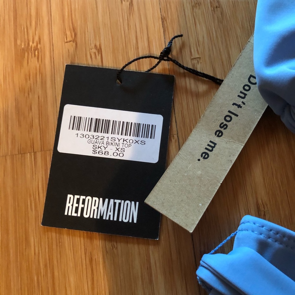 Reformation Blue Bikini Set - Picture 3 of 3